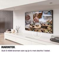 Marmitek Connect 350 UHD 2.0 TV accessoire Zwart - thumbnail
