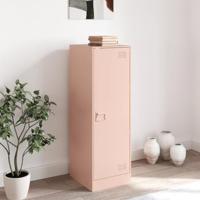 Dressoir 34,5x39x107 cm staal roze - thumbnail