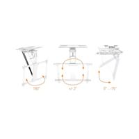 My Wall HL47MWL TV-plafondbeugel Met afstandsbediening, Gemotoriseerd, Kantelbaar, Zwenkbaar 81,3 cm (32) - 190,5 cm (75) Plafondhouder, Gemotoriseerd, - thumbnail