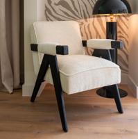 Richmond Fauteuil 'Cooper' Chenille, kleur Beige - thumbnail