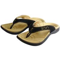 Zori Teenslippers Beige/Zwart Maat-11 - thumbnail