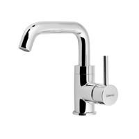 Wastafelkraan Sapho Rhapsody 1-hendel Gebogen Uitloop 14.5 cm Chroom - thumbnail