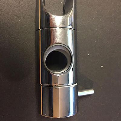 Wiesbaden Cadans Glijstuk 20mm Chroom - Hoogwaardige Douche Accessoire