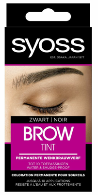 Syoss Brow Tint Zwart