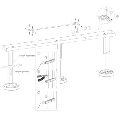 Steinhauer Keuken hanglampPiola zwart - 3501ZW