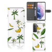 Samsung Galaxy S21 Plus Hoesje Banana Tree - thumbnail