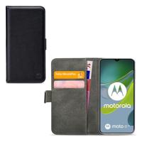 Mobilize Classic Gelly Wallet Book Case Motorola Moto E13 4G Black - thumbnail