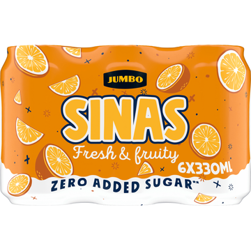 Jumbo Sinas Zero Blik 6 x 330 ml