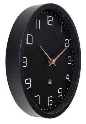 NeXtime NX-7373ZW Wandklok ECO 30 cm Zwart NeXtime NX-7373ZW Wandklok ECO 30 cm Zwart