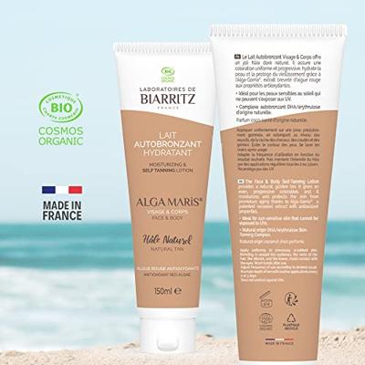 Lab De Biarritz Self tanning lotion face and body 150 Milliliter