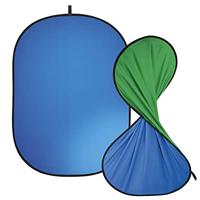 Hama Vouwbare achtergrond (l x b) 2 m x 1.5 m Groen, Blauw - thumbnail