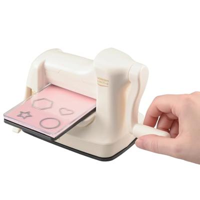 Vaessen Creative • cut easy mini snij- en embossingmachine ivoor