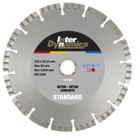 Inter Dynamics Diamantzaag Beton Standard | 250 x 25,4mm - 310251 - thumbnail