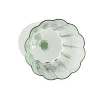 Set van bekers Home ESPRIT Groen Kristal 285 ml 8,4 x 8,4 x 16,4 cm (6 Stuks) - thumbnail