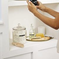 Dymo D3 tape 9 mm, wit op zwart, blister van 3 stuks - thumbnail