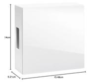 Grothe 44466 Gong 8 - 12 V 80 dBA Wit - thumbnail