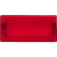 Merten 395900 Wipschakelaar leeg Accessoire Elso Rood (transparant) 1 stuk(s) - thumbnail