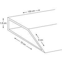 Aluminium hoekprofiel 150 cm Velleman - Velleman - thumbnail