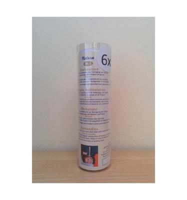 Natura Oorkaarsen naturel nr. 1 6 Stuks