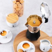 Italiaanse Koffiepot Bialetti BRIKKA Zwart Aluminium 2 Koppar - thumbnail