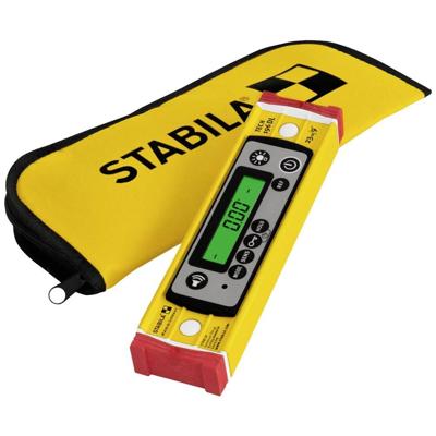 Stabila TECH 196 DL 19831 Digitale waterpas Incl. anti-slip, Incl. tas 23 cm 0.5 mm/m Stabila TECH 196 DL 19831 Digitale waterpas Incl. anti-slip, Incl. tas 23 cm 0.5 mm/m