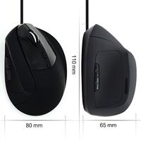 Ewent EW3157 muis Rechtshandig USB Type-A Optisch 1800 DPI - thumbnail