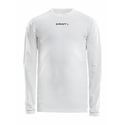 Craft 1906860 Pro Control Compression Tee LS JR - White - 146/152 Craft 1906860 Pro Control Compression Tee LS JR - White - 146/152
