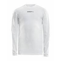 Craft 1906860 Pro Control Compression Tee LS JR - White - 146/152 - thumbnail