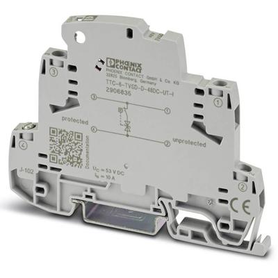 Phoenix Contact 2906835 TTC-6-TVSD-D-48DC-UT-I Overspanningsveilige afleider 1 stuk(s) Phoenix Contact 2906835 TTC-6-TVSD-D-48DC-UT-I Overspanningsveilige afleider 1 stuk(s)