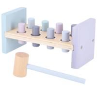 Jipy Houten Hamerbank 10-delig Paars/Blauw - thumbnail