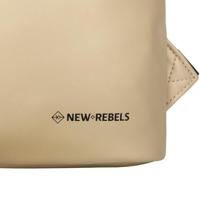 New Rebels Mart Los Angeles Metallic Goud Mini 7L Rolltop Rugzak Waterafstotend - thumbnail