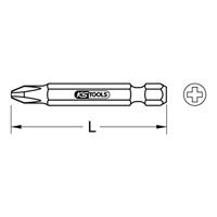 KS Tools 911.2644 9112644 Kruis-bit PH 2 Speciaal staal Titanium gecoat C 6.3 1 stuk(s) - thumbnail