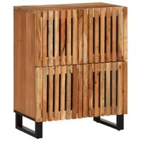 Dressoir 60x34x75 cm massief acaciahout - thumbnail