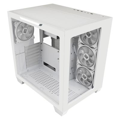 LC Power Gaming 807W Midi-tower PC-behuizing Wit