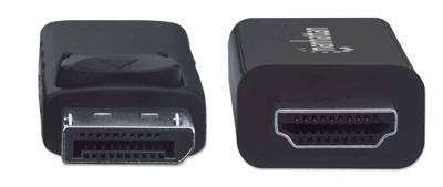 Manhattan 153201 DisplayPort-kabel DisplayPort / HDMI Adapterkabel DisplayPort-stekker, HDMI-A-stekker 1.80 m Zwart