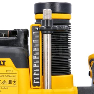 DeWALT DCW620NT Accu bovenfrees 18V XR Basic Body in TSTAK - thumbnail