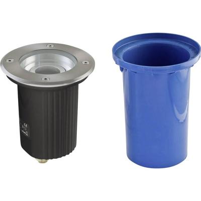 EVN EVN Lichttechnik 678235 Vloerinbouwlamp GU10 Hoogvoltage halogeenlamp RVS EVN EVN Lichttechnik 678235 Vloerinbouwlamp GU10 Hoogvoltage halogeenlamp RVS