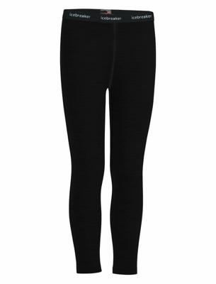Icebreaker Merino 200 Oasis Thermobroek Kinderen Black 14