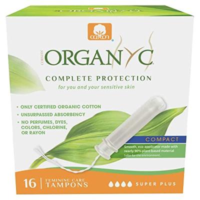 Organyc Tampon Compact Super Plus Bio Katoen 16