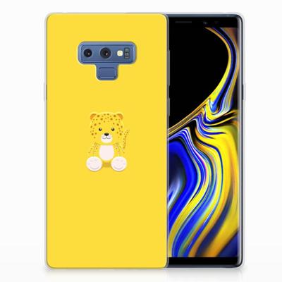 Samsung Galaxy Note 9 Telefoonhoesje met Naam Baby Leopard Samsung Galaxy Note 9 Telefoonhoesje met Naam Baby Leopard
