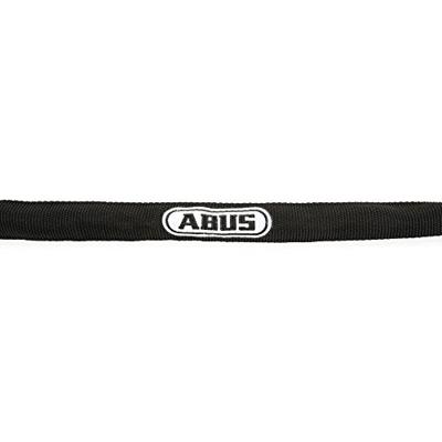 Abus kettingslot 4804k/110 zwart, 4mm dik, 110cm, fiets - thumbnail