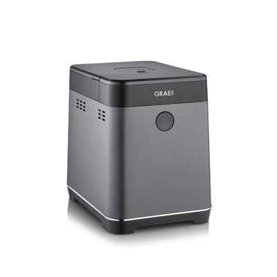 Graef BA806EU Broodbakmachine Anti-aanbaklaag, Timerfunctie 750 g IJzermica (zijdemat), Grijs