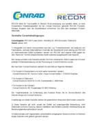 RECOM RACM06E-12SK/277 AC/DC-inbouwnetvoeding gesloten 12 V 0.5 A 6 W - thumbnail