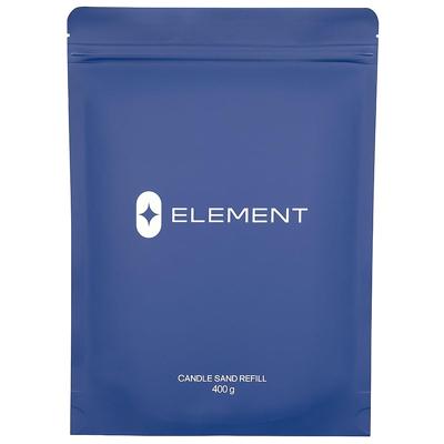 ELEMENT - Kaarsenzand Navulzak 400 gram - Premium Plantaardige Wax zonder Paraffin - 100% Biologisch Vegan Wax