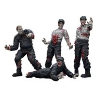 Zombie Dark Source Action Figures 4-Pack Security Guards 8 cm - thumbnail