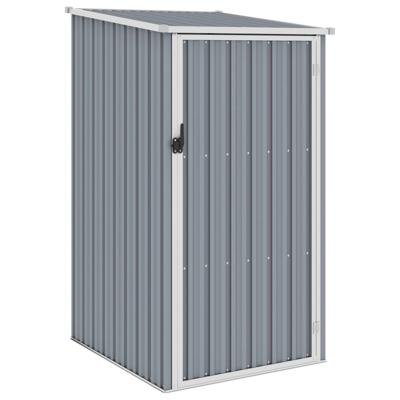 VidaXL Tuinschuur 87x98x159 cm gegalvaniseerd staal grijs