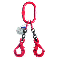 Delta 2-Sprong met veiligheidshaak, zonder inkorthaak | Grade 80 | 4,200 ton | 10 mm | 2 m - YE.8.2SV.10.020 YE.8.2SV.10.020 - thumbnail