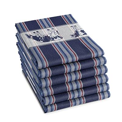 DDDDD DDDDD theedoek Friesian blue 60x65 (per stuk)