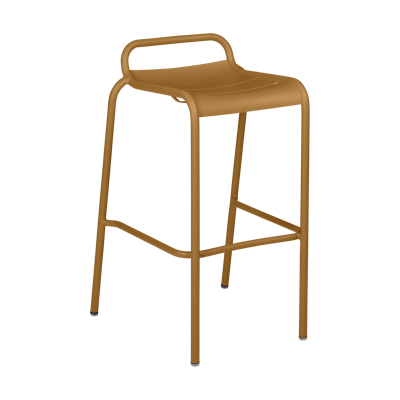 Fermob Luxembourg barkruk lage rug H80 Gingerbread