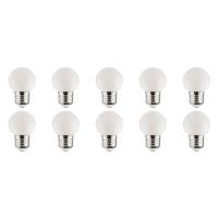 Voordeelpak 10x LED Lamp E27 - Kozolux Romba - Wit Gekleurd - 1W - thumbnail